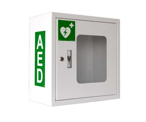 Szafka metalowa na AED bez alarmu